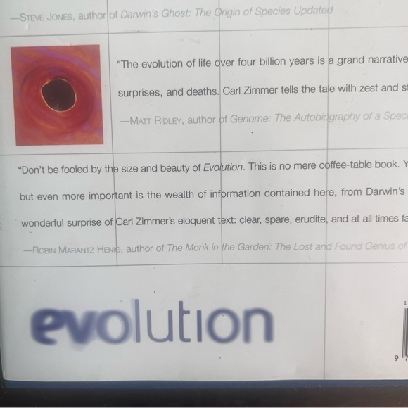EVOLUTION Carl Zimmer Hardcover PBS series - Picture 5 of 13